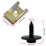 Maxbell U Nuts Kit J98+J260 Durable Replace BMW 6er 7er 8er x1 x3 x5 x6 20pc J260 20pc J98