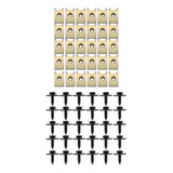 Maxbell U Nuts Kit J98+J260 Durable Replace BMW 6er 7er 8er x1 x3 x5 x6 30pc J260  30pc J98