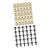 Maxbell U Nuts Kit J98+J260 Durable Replace BMW 6er 7er 8er x1 x3 x5 x6 30pc J260  30pc J98