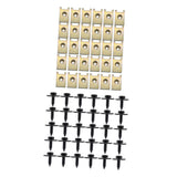 Maxbell U Nuts Kit J98+J260 Durable Replace BMW 6er 7er 8er x1 x3 x5 x6 30pc J260  30pc J98