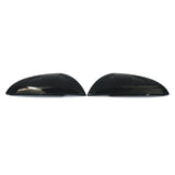 Maxbell 2 Pieces Door Mirror Cover Caps for Lexus IS500 Repair Part Gloss Black