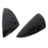 Maxbell 2 Pieces Door Mirror Cover Caps for Lexus IS500 Repair Part Gloss Black