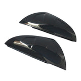 Maxbell 2 Pieces Door Mirror Cover Caps for Lexus IS500 Repair Part Gloss Black