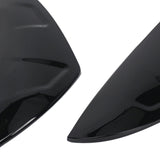 Maxbell 2 Pieces Door Mirror Cover Caps for Lexus IS500 Repair Part Gloss Black