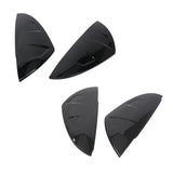 Maxbell 2 Pieces Door Mirror Cover Caps for Lexus IS500 Repair Part Gloss Black