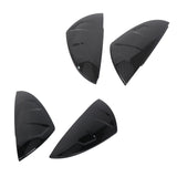 Maxbell 2 Pieces Door Mirror Cover Caps for Lexus IS500 Repair Part Gloss Black