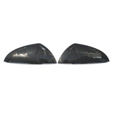 Maxbell 2 Pieces Door Mirror Cover Caps for Lexus IS500 Repair Part Carbon Fiber Pattern