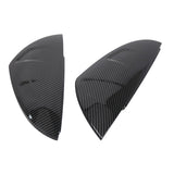 Maxbell 2 Pieces Door Mirror Cover Caps for Lexus IS500 Repair Part Carbon Fiber Pattern