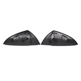 Maxbell 2 Pieces Door Mirror Cover Caps for Lexus IS500 Repair Part Carbon Fiber Pattern