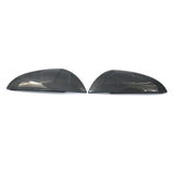 Maxbell 2 Pieces Door Mirror Cover Caps for Lexus IS500 Repair Part Carbon Fiber Pattern