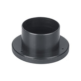 Maxbell Black Air Vent Ducting Piece Air Ducting Pipe Assembly 90mm Round Vent Cover