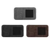 Maxbell Car Visor Organizer Glasses Holders for Pen Storing Cards Car SUV Truck Gray