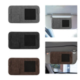 Maxbell Car Visor Organizer Glasses Holders for Pen Storing Cards Car SUV Truck Gray