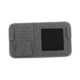 Maxbell Car Visor Organizer Glasses Holders for Pen Storing Cards Car SUV Truck Gray
