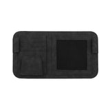 Maxbell Car Visor Organizer Glasses Holders for Pen Storing Cards Car SUV Truck Black