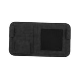 Maxbell Car Visor Organizer Glasses Holders for Pen Storing Cards Car SUV Truck Black
