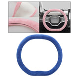 Maxbell Car Steering Wheel Cover Soft Skidproof for Women Girls Ladies Most Car Blue