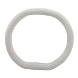 Maxbell Car Steering Wheel Cover Soft Skidproof for Women Girls Ladies Most Car White