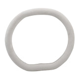 Maxbell Car Steering Wheel Cover Soft Skidproof for Women Girls Ladies Most Car White