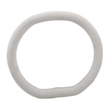 Maxbell Car Steering Wheel Cover Soft Skidproof for Women Girls Ladies Most Car White