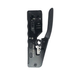 Maxbell Pass through Crimper Cutter Stripper Network Wire Crimping Tool Black