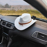 Maxbell Hat Hanger Cowboy Hat Mounts for Cabinet Self Driving Tour Refrigerator grey