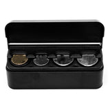 Maxbell Car Coin Case Storage Organizer Lightweight Black Practical Coin Container