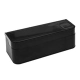 Maxbell Car Coin Case Storage Organizer Lightweight Black Practical Coin Container