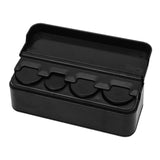 Maxbell Car Coin Case Storage Organizer Lightweight Black Practical Coin Container