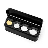 Maxbell Car Coin Case Storage Organizer Lightweight Black Practical Coin Container