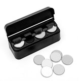 Maxbell Car Coin Case Storage Organizer Lightweight Black Practical Coin Container