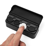 Maxbell Car Coin Case Storage Organizer Lightweight Black Practical Coin Container