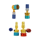 Maxbell R1234yf Quick Couplers Kit Hose Adapter Replacement R1234yf to R134A Adapter A