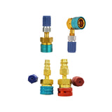 Maxbell R1234yf Quick Couplers Kit Hose Adapter Replacement R1234yf to R134A Adapter A