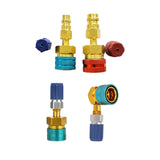Maxbell R1234yf Quick Couplers Kit Hose Adapter Replacement R1234yf to R134A Adapter A