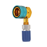 Maxbell R1234yf Quick Couplers Kit Hose Adapter Replacement R1234yf to R134A Adapter B