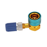 Maxbell R1234yf Quick Couplers Kit Hose Adapter Replacement R1234yf to R134A Adapter B