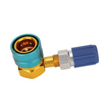 Maxbell R1234yf Quick Couplers Kit Hose Adapter Replacement R1234yf to R134A Adapter B