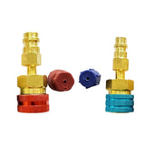 Maxbell R1234yf Quick Couplers Kit Hose Adapter Replacement R1234yf to R134A Adapter C