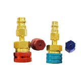 Maxbell R1234yf Quick Couplers Kit Hose Adapter Replacement R1234yf to R134A Adapter C