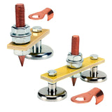 Maxbell Welding Machine Ground Connector with Copper Tail Auto Bodywork Spotter Tool 6.5cm