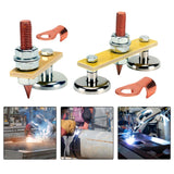 Maxbell Welding Machine Ground Connector with Copper Tail Auto Bodywork Spotter Tool 6.5cm