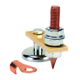 Maxbell Welding Machine Ground Connector with Copper Tail Auto Bodywork Spotter Tool 6.5cm