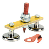 Maxbell Welding Machine Ground Connector with Copper Tail Auto Bodywork Spotter Tool 11cm