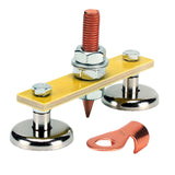 Maxbell Welding Machine Ground Connector with Copper Tail Auto Bodywork Spotter Tool 11cm