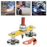 Maxbell Welding Machine Ground Connector with Copper Tail Auto Bodywork Spotter Tool 11cm