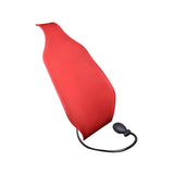 Maxbell Car Lumbar Support Cushion Durable Universal Comfortable Air Motion Backrest Red