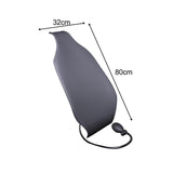 Maxbell Car Lumbar Support Cushion Durable Universal Comfortable Air Motion Backrest Gray