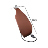 Maxbell Car Lumbar Support Cushion Durable Universal Comfortable Air Motion Backrest Coffee