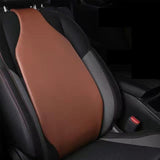Maxbell Car Lumbar Support Cushion Automotive Accessories Universal Car Back Support Coffee